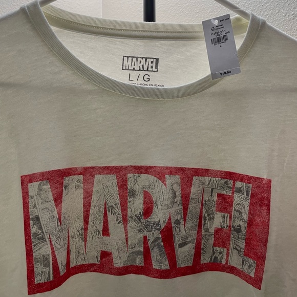 Marvel Logo Shirt Large - Picture 1 of 3